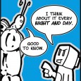 WebComic: Believe Check out this week's comic strip where a random song pops into the Booger's head: http://www.spacebooger.com/spacebooger-comic-strip/?comicID=252